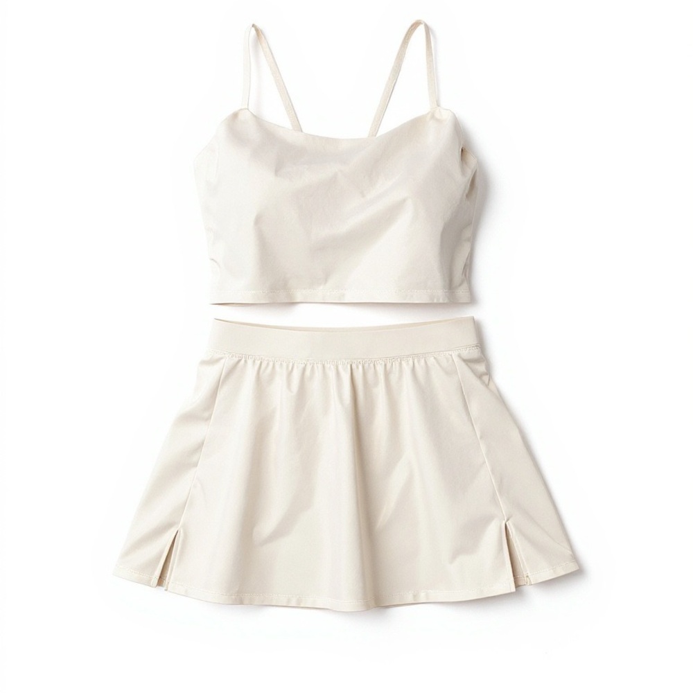 Light Pink Two-Piece Athletic Set